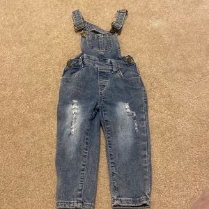 Little Bipsy Denim overalls